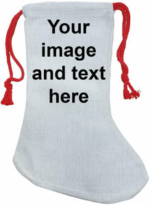 Personalised Christmas Stocking || Perfect Gift || Own Image.