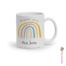 Load image into Gallery viewer, THANK YOU Teacher Personalised Coffee Mug