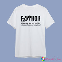 Load image into Gallery viewer, T-Shirts for Dad || S-XXL || White