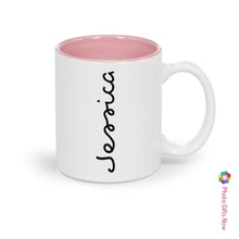 Load image into Gallery viewer, Personalised 11oz Mug || Island Style || Name and Quote